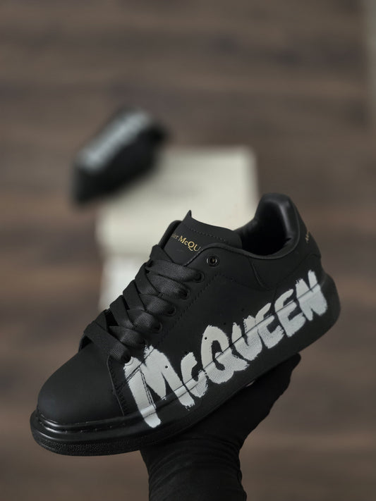 Alexander McQueen Black Graffiti