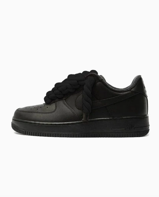 Nk Air Force 1 Black Rope Laces