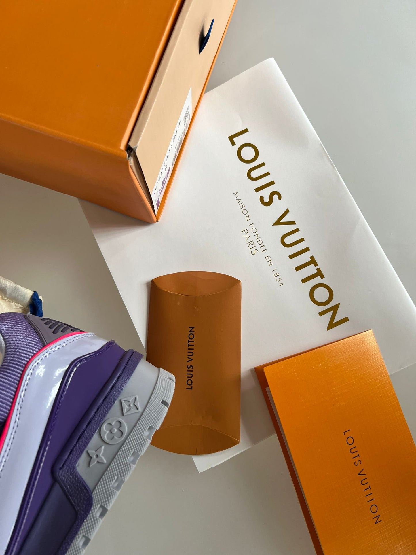 Louis Vuitton Trainer Purple