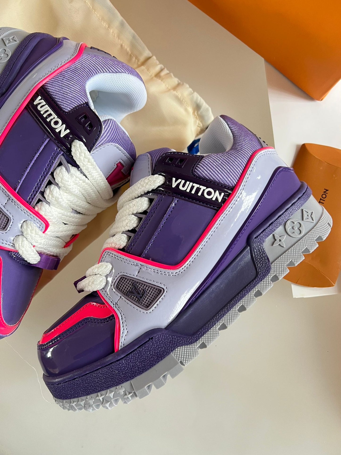 Louis Vuitton Trainer Purple