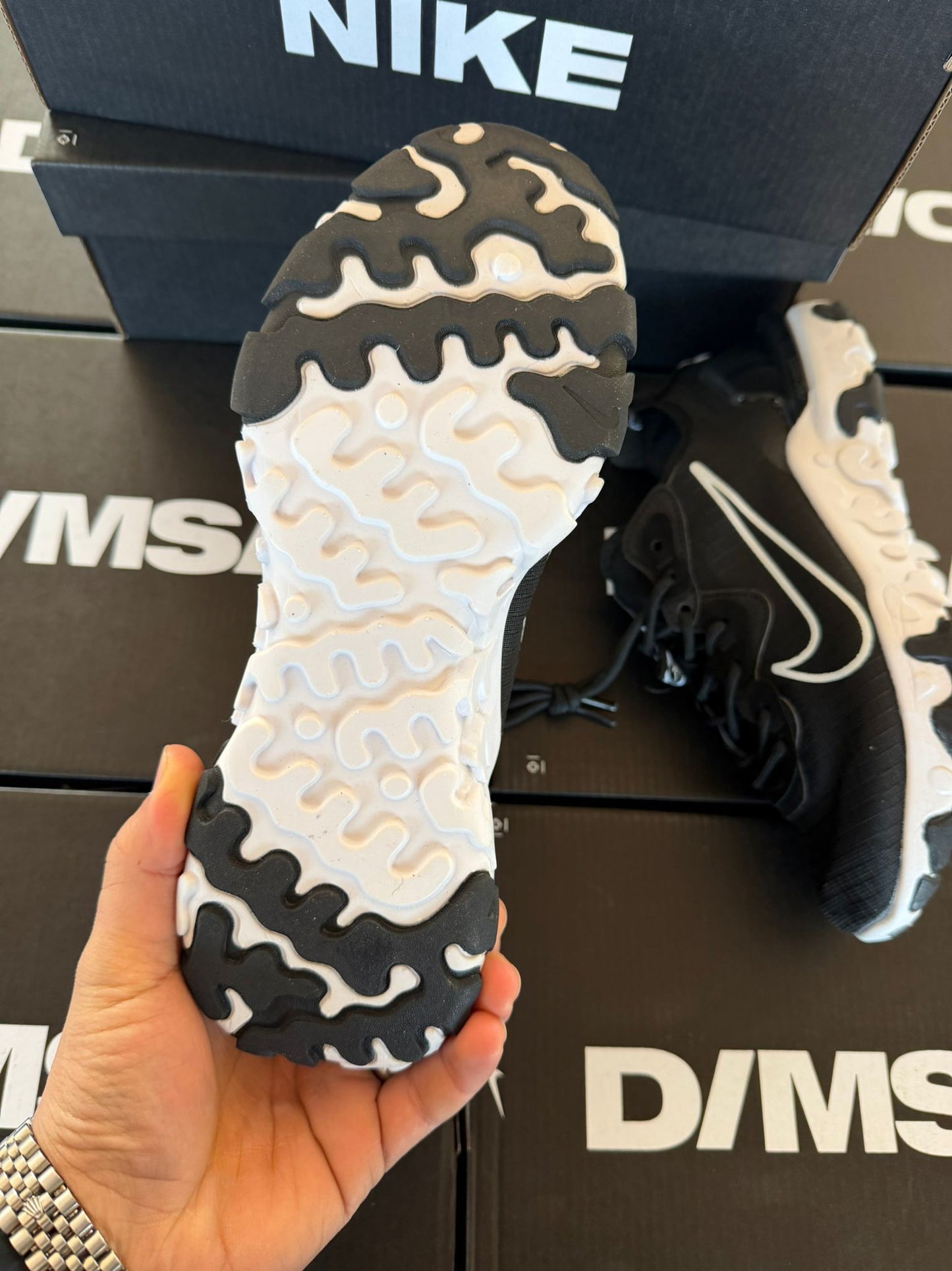 Nike React Vision Goretex Black And White