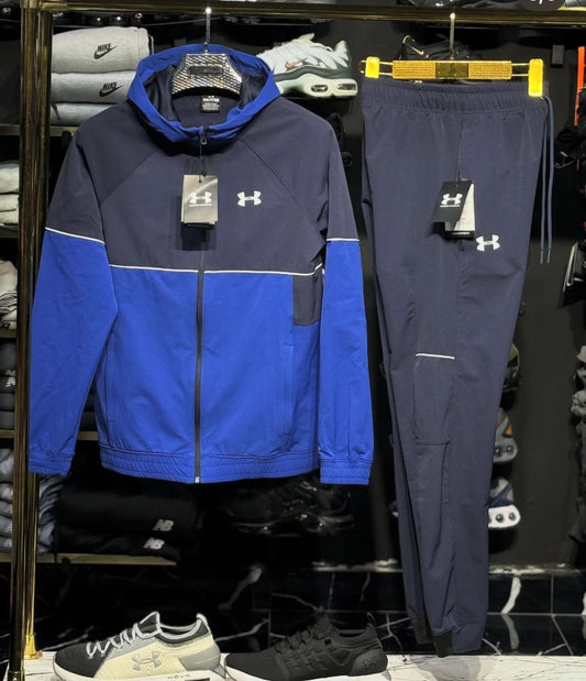 Under Armour Tracksuit 2025 Black Blue
