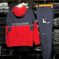 Under Armour Tracksuit 2025 Black Red