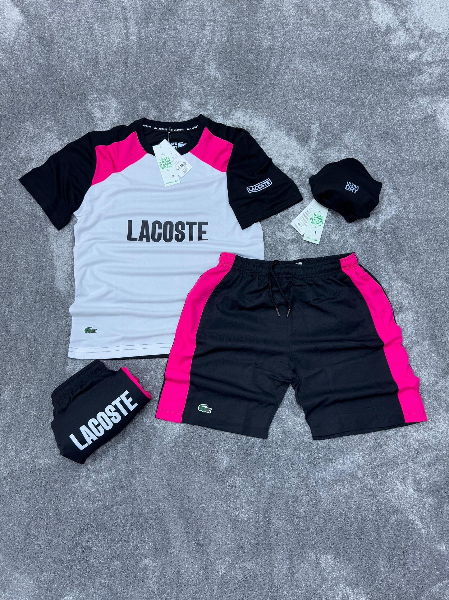 Conjunto Corto Lacoste