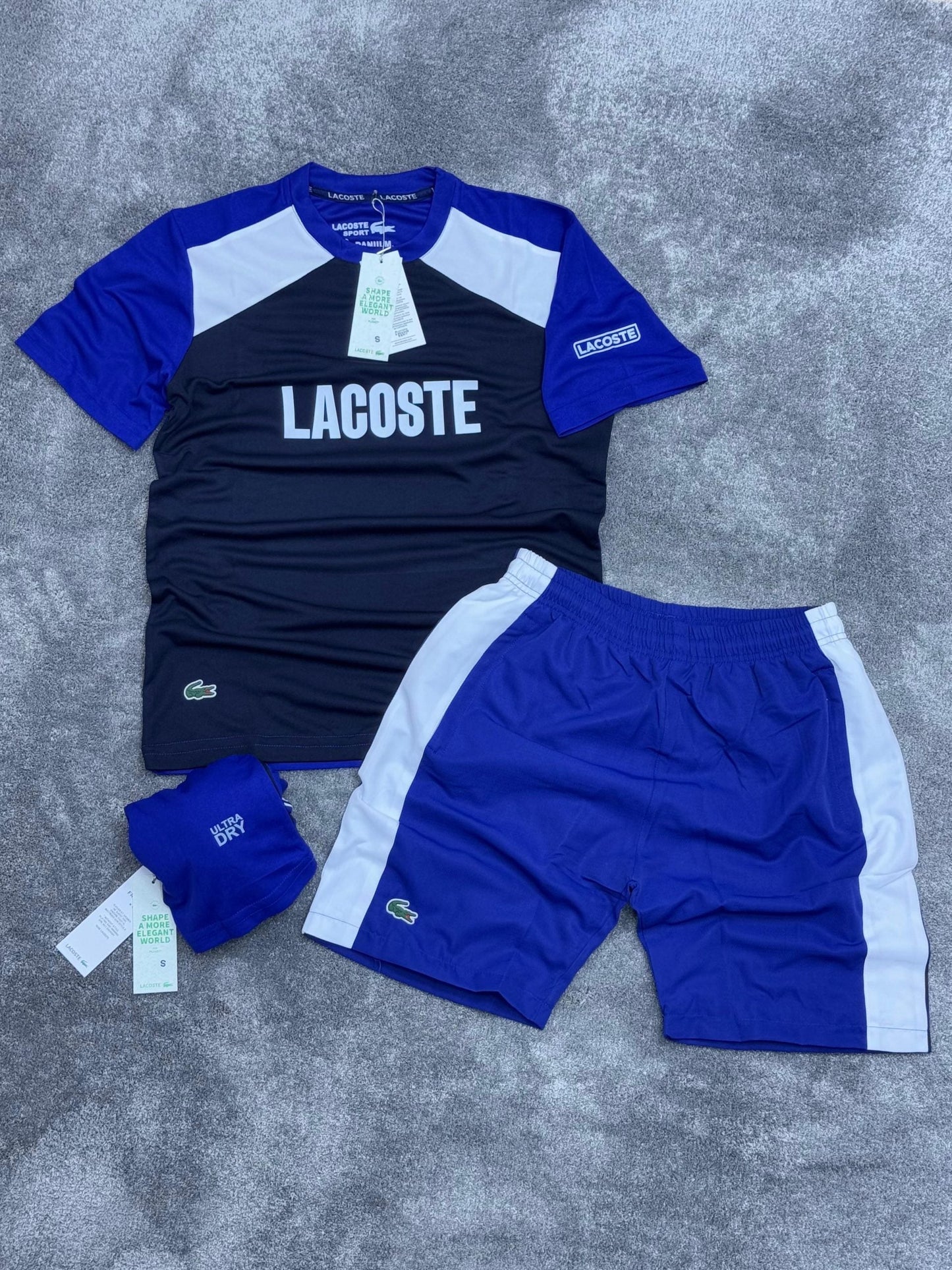 Conjunto Corto Lacoste