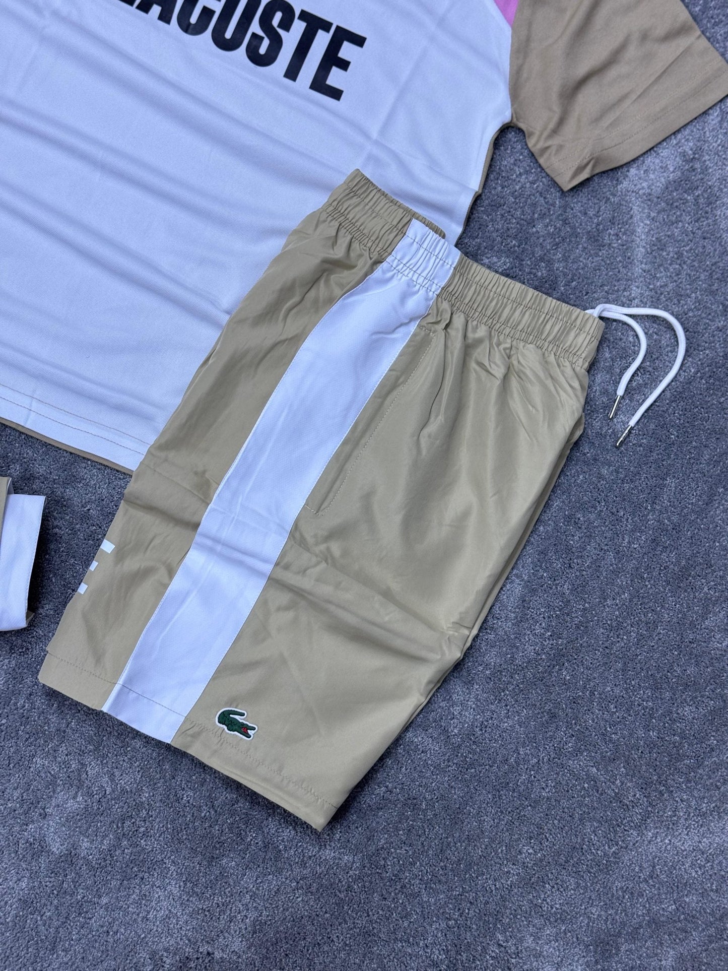 Conjunto Corto Lacoste