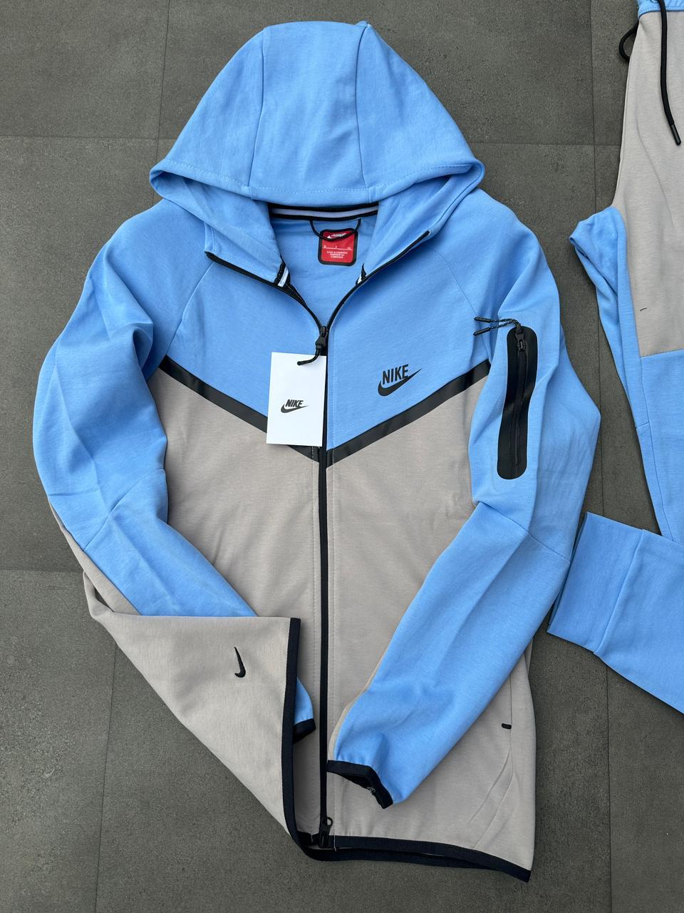 Nike Tech Fleece 2026 Blue and Grey