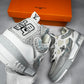 Louis Vuitton Skate Shiny Gray Stones