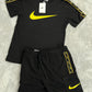 Conjunto Nike Black and Gold