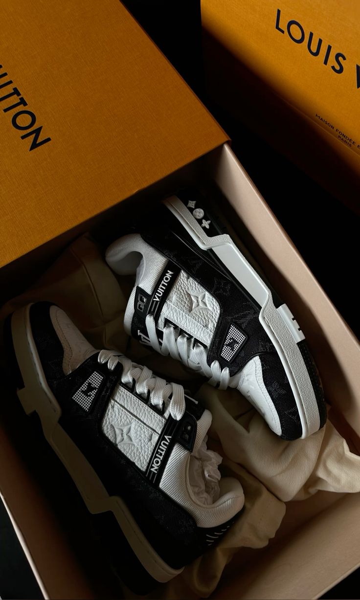 Louis Vuitton Trainer Black